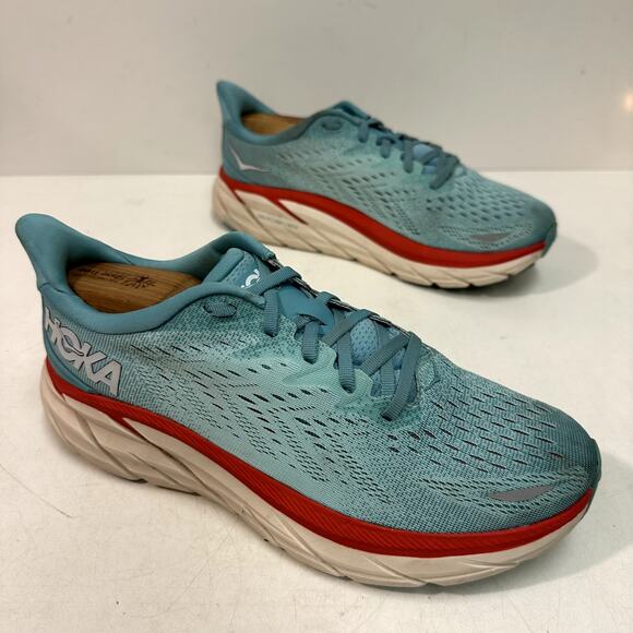 GOOD Hoka One One Women's Clifton 8 Road Running Shoe Size 10 - Picture 4 of 12